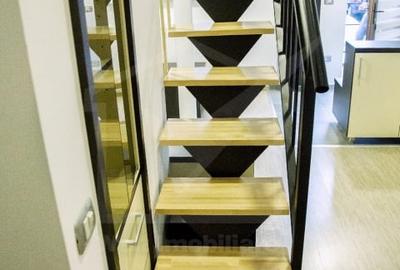 Apartament cu 1 camere, dispus pe 2 niveluri, finisat, mobilat si utilat ! - 9