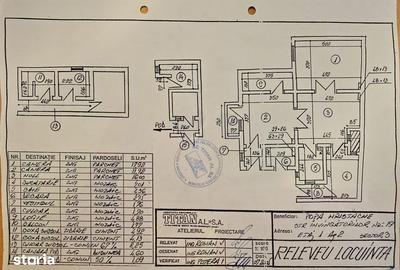 Apartament cu 3 camere decomandat, mobilat în Decebal