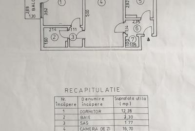 Renovat 2023! Apartament 2 camere C. Galati, etaj 3 - 7