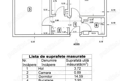 Vand apartament 2 camere P-ta Victoriei - sector 1 - 5