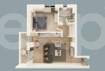 Apartament 2 camere in Mioveni | Bloc Nou | Comision 0% - 4