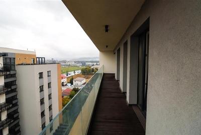 Penthouse Qualis Tractorul Brasov,terasa panoramica,3 balcoane,ales echipat - 30