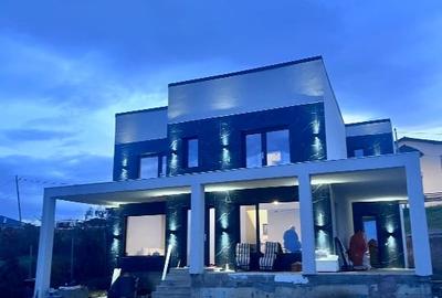 Casa nou construita 2025 de vanzare, proprietate premium, utilata/mobilata - 1