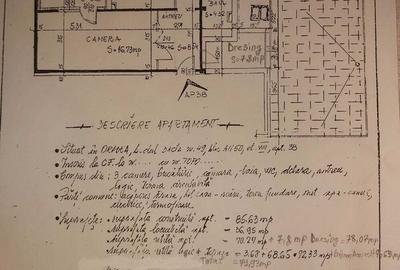 Apartament cu 3 camere decomandat în Dacia - 5