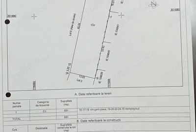 Teren de 345 mp, în Valu lui Traian