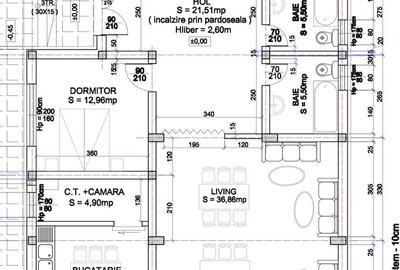 Casă cu 4 camere în Albota - 2