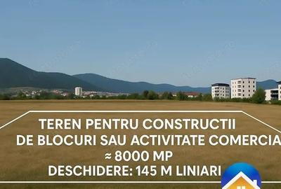 Teren 7956 mp Piatra Neamt , front stradal de 145 m lineari - 1