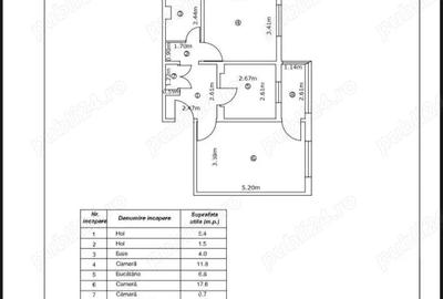 Apartament cu 2 camere in Mazepa 2 - 1