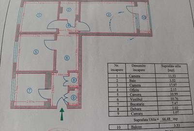Apartament cu 3 camere decomandat în Obor - 1