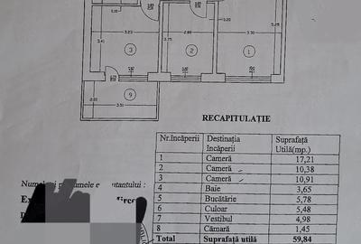 Apartament cu 3 camere decomandat în Giurgiului - 1