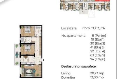 5 Minute Metrou Berceni - 2 CAMERE 51mp - 77.000eur TVA INCLUS - 4