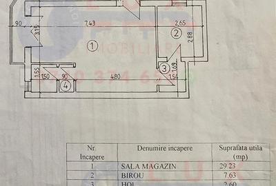 ID 6152 Spa?iu comercial - DE VANZARE - Strada Isaccei - 1