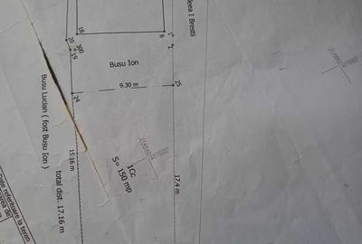 Teren de 150 mp, în Popoveni