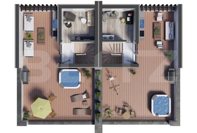 Casa moderna cu terasa panoramica si garaj dublu - confort, intimitate - 5