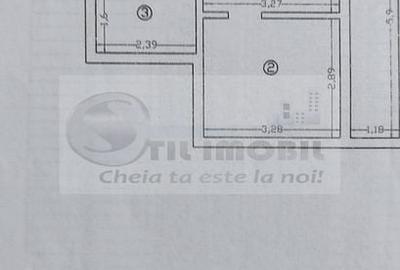 Ap 2 camere openspace , Palas Iași, 35 mp total, 75.000 EUR - 6