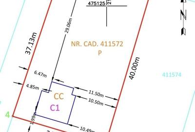 Casă individuală cu 2 camere cu Canalizare în Moșnița Nouă - 4