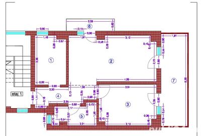 Prima inchiriere Apartament2camere Bucuresti-Sector1 (Damaroaia-Capat Bd Poligrafiei); Parcare Subt. - 3