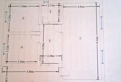 Casă cu 3 camere cu Teren 378 Mp în Berceni