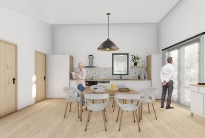 Casa 4 camere la cheie,130 mp,500 mp teren,cartier Unirii - 12