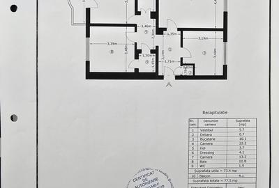 Apartament 3 camere de vânzare zona Vitan, proaspăt renovat, loc parcare - 15