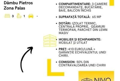 Apartament 3 camere - Tg. Mureș - Dâmbu Pietros - Zona Palas - 10