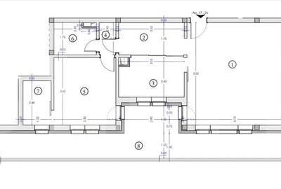 Apartament de 2 camere, 64 mp, terasa 30 mp, parcare, zona Tineretului - 5