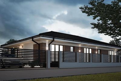 Casă individuală cu 4 camere cu Teren 600 Mp în Cetate - 2