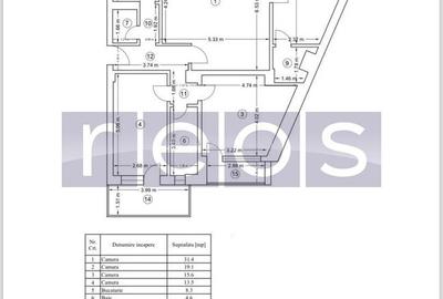 DE VANZARE AP 4 CAMERE 120 MP CISMIGIU-LIPSCANI | CIRCULAR | PARCARE - 16