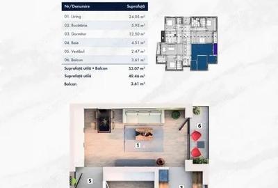 Variante apartamente 2 camere cartier nou zona Mehala - ID V4927 - 2