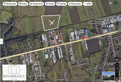 Teren de 5000 mp, în Aeroport