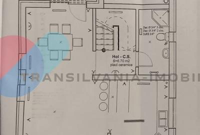 Casa P+1 la intrarea in Chinteni, cu 3 dormitoare, 2 locuri de parcare - 7