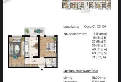 5 Minute Metrou Berceni - 2 CAMERE 51mp - 77.000eur TVA INCLUS - 3