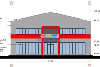 Spațiu comercial, de 2,431 mp, în Central