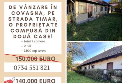 Casă cu 7 camere cu Teren 1785 Mp în Covasna