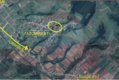 Teren/Padure  3,700mp / partial  intravillan  Tatomiresti