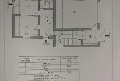 Apartament cu 3 camere decomandat în Central - 4