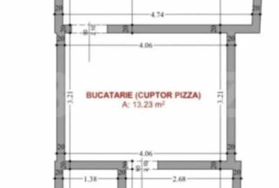Spațiu comercial, de 45 mp, în Central - 1