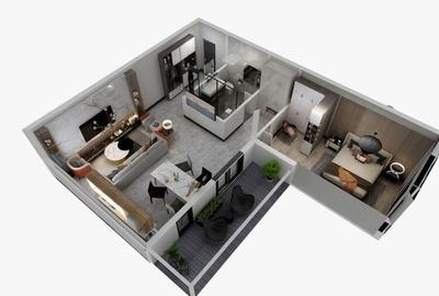 Apartament cu 2 camere decomandat în Torontalului - 7