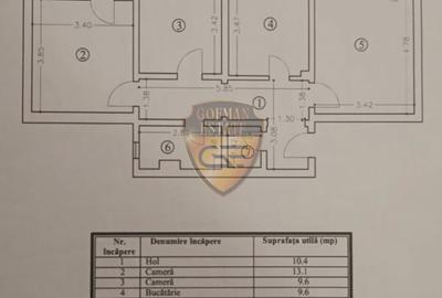 Apartament cu 3 camere decomandat, mobilat în Faleza Nord - 7