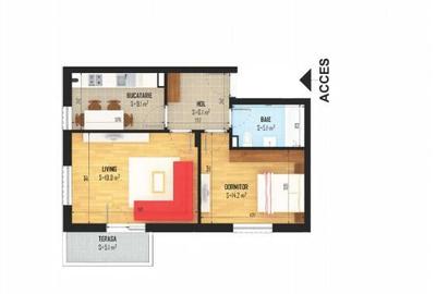 Apartament 2 camere decomandat|zona Bragadiru|finisaje de calitate - 1