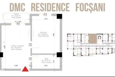 Apartament cu 2 camere în Golești - 2