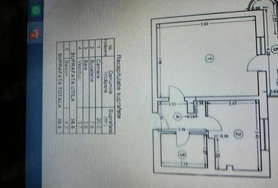 Garsonieră decomandată în Berceni