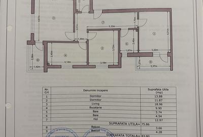 Apartament cu 3 camere decomandat în Sud - 8