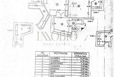Apartament cu 3 camere circular, mobilat în Calea Călărașilor - 19