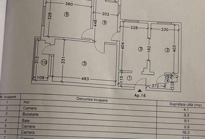 Apartament cu 4 camere decomandat, mobilat în Tomis Nord - 10