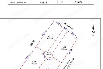 Teren de 320 mp, în Afumați - 1