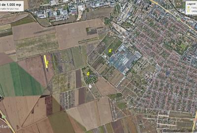 Teren agricol extravilan de 1000 mp, în Viile Noi - 2