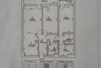 Apartament mobilat utilat 3 camere, 99 mp utili +1 loc parcare. - 4