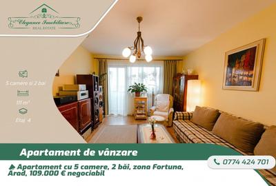 Apartament cu 5 camere decomandat, mobilat în Fortuna - 1