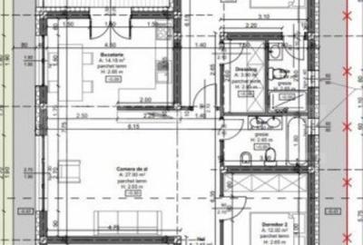 Casă cu 3 camere cu Teren 500 Mp în Central - 4